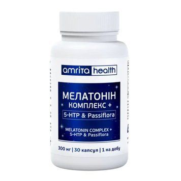 МЕЛАТОНІН КОМПЛЕКС + 5-НТР & ПАСИФЛОРА 9203818 фото