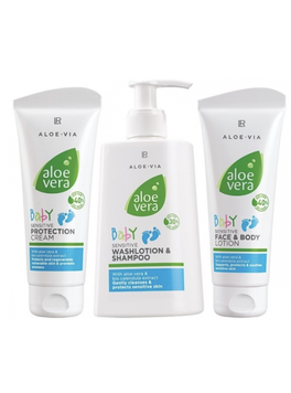 Aloe Via Baby Набір для догляду за шкірою дитини 20318-201 фото