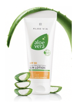 Aloe Via Сонцезахисний лосьйон Aloe Vera SPF 30 3730 фото